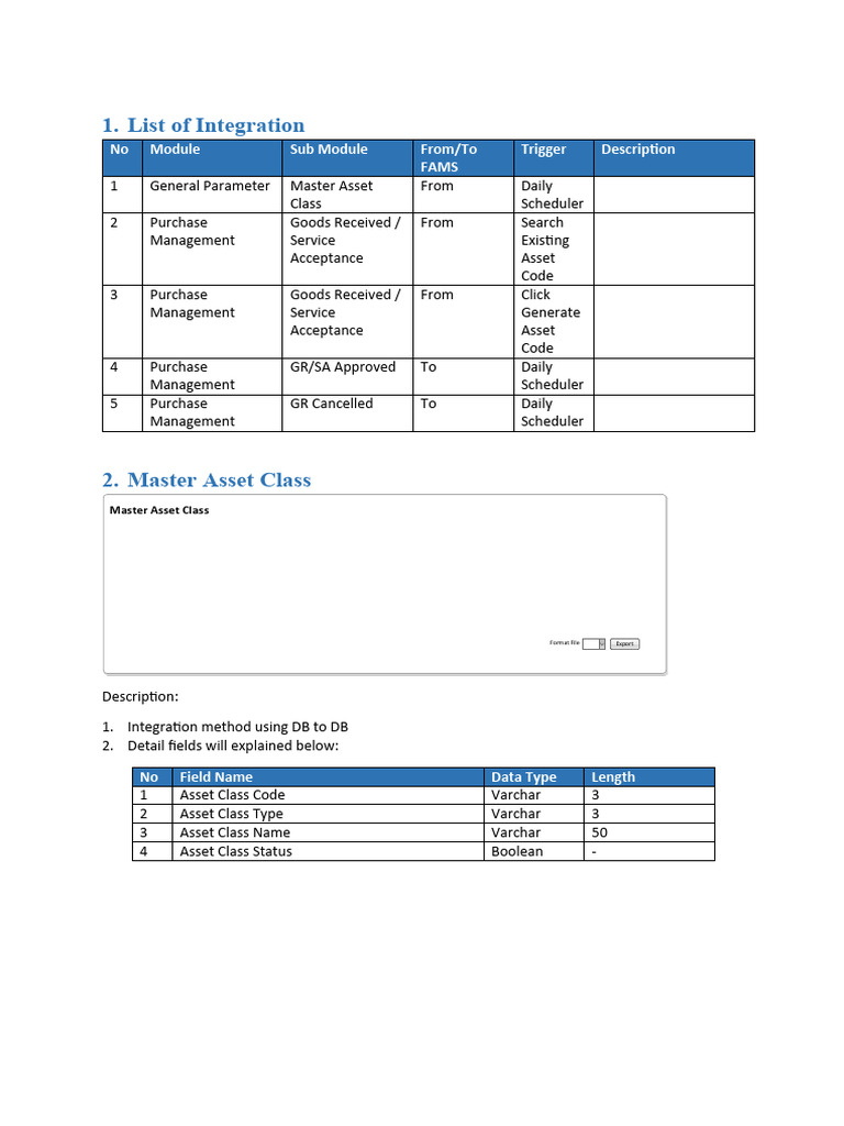 IntegrationWithFAMS 01 | PDF | Computing | Software