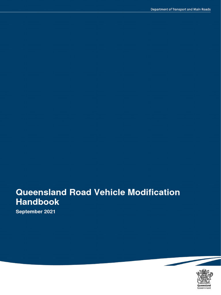 Queensland Vehicle Modification Guide | PDF | Vehicles | Truck