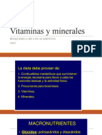 Presentación Introducción Vitaminas y Minerales.