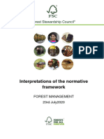 FSC Interpretations Forest Management 2020 July 23