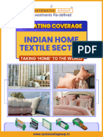 Indian Home Textile Sector - Sector IC Report - 28-03-2024 - Systematix