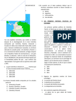 LA REPUBLICA DE LA NUEVA GRANADA Prueba de Icfes