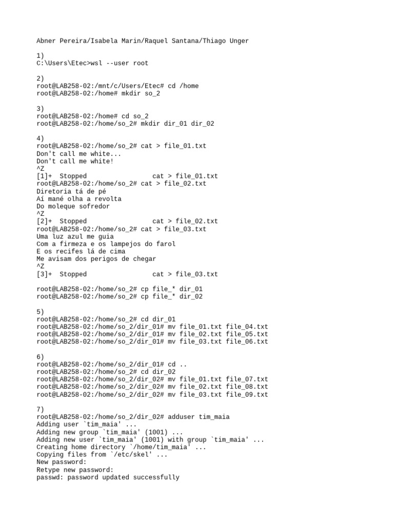 Linux User and File Management Guide | PDF | Secure Communication ...