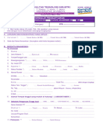 Revisi Formulir Pendaftaran FTI Jayabaya
