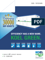 KOEL Green - 320kVA - 1010 KVA Product Brochure - 1 - 3