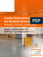Justification For Capital Expenditure 2 1