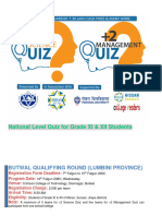 +2 Science Quiz & Management Quiz