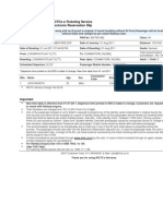 IRCTCs e-Ticketing Service Cancellation Notice
