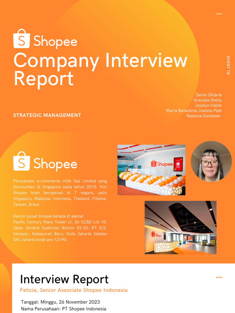 Alamat dan Strategi Shopee Indonesia | PDF