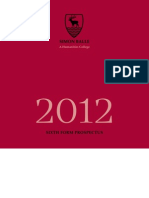 Sixth Form Prospectus 2011-2012