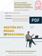 G4 - Gestion de Riesgo Operacional