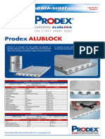 Technical Data Sheet Alublock