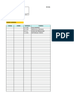Libro Mayor en Excel