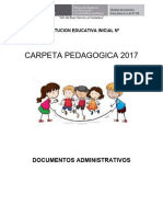 Carpeta Pedagógica - Modelo