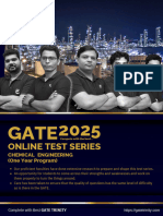 Trinity GATE 2025 Test Series Brochure