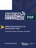 Dirección Distrital de Educación 17D04: Parroquias Urbanas: (Puengasí - Itchimbía)