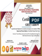 Certificate Work Immersion