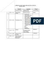 Rundown Buka Bersama Keluarga Besar Ukm Al Banna