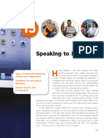 CH. 15 SPEAKING TO INFORM - THE ART OF PUBLIC SPEAKING 11th - Edition LUCAS