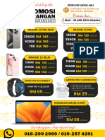 Black Laptop Catalogue Product Flyer