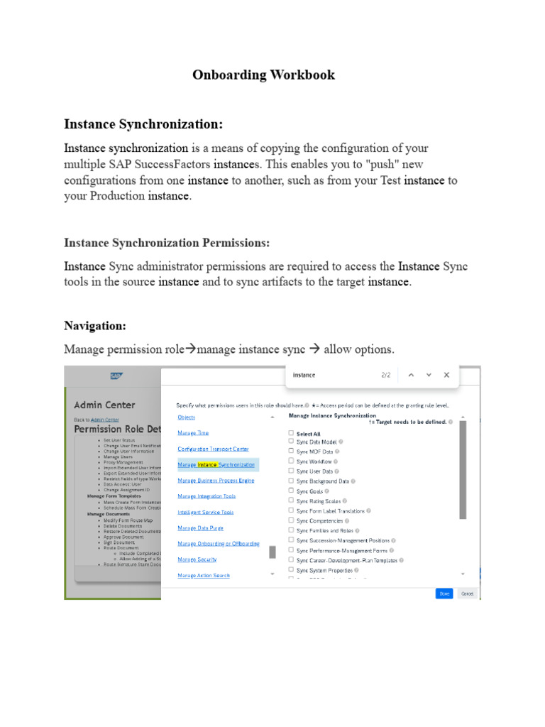 SAP SuccessFactors Sync Guide | PDF