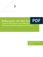 BI4Dynamics 365 F&O Factsheet