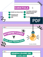 Interpretación y análisis financiero 