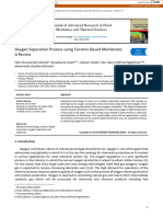 Oxygen Separation Process Using Ceramic-Based Membrane: A Review