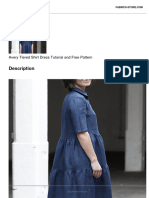 Avery Tiered Shirt Dress Tutorial and Free Pattern