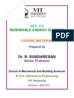 MEE 230 RES-Course Material