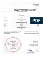 Certificado de Seguro - Responsabilidade Civil Automóvel Certificate of Insurance - Motor Third Party Liability Segurado / The Insured