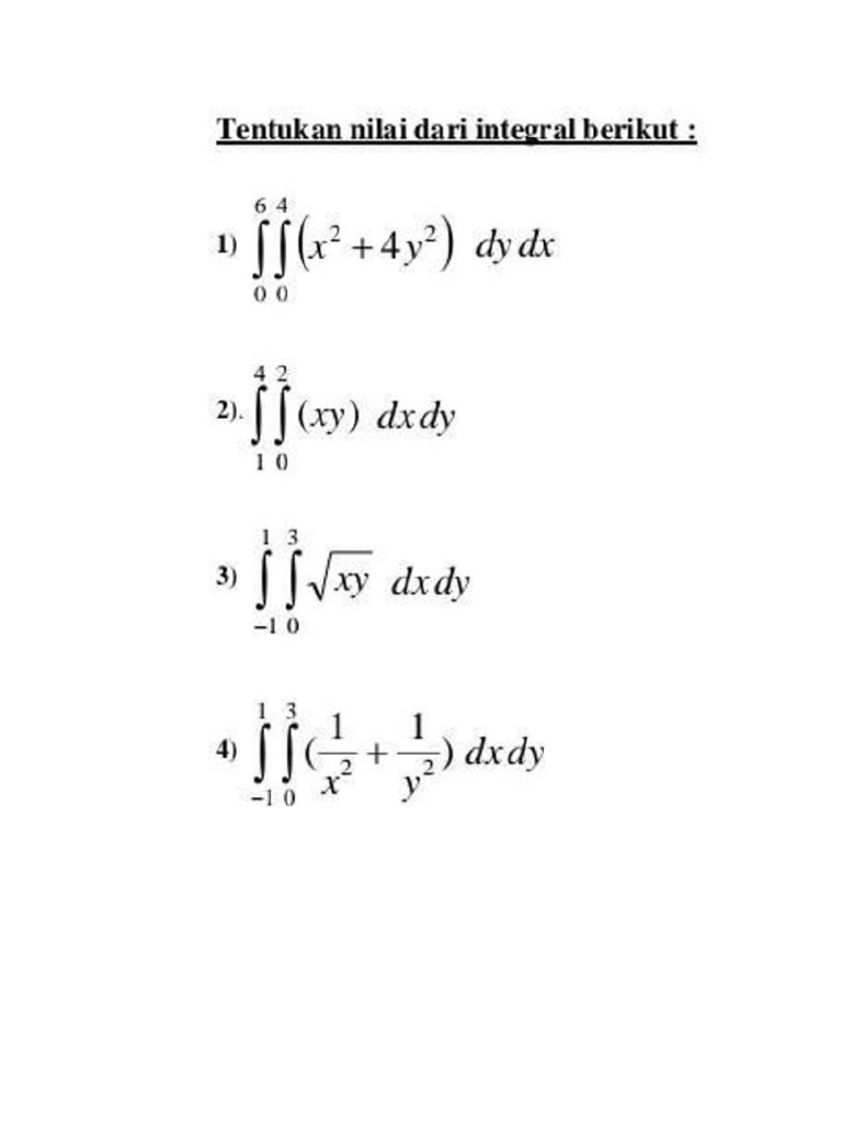 Kalkulus 2 Tugas 1 Pdf