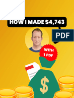 How I Made $4,743 With 1 PDF-1