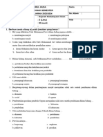 Soal Pas Ski Kelas 5 Ganjil