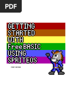 Getting Started With FreeBASIC Using SpriteOS (Redistributable)