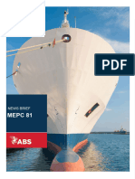 MEPC 81 News Brief