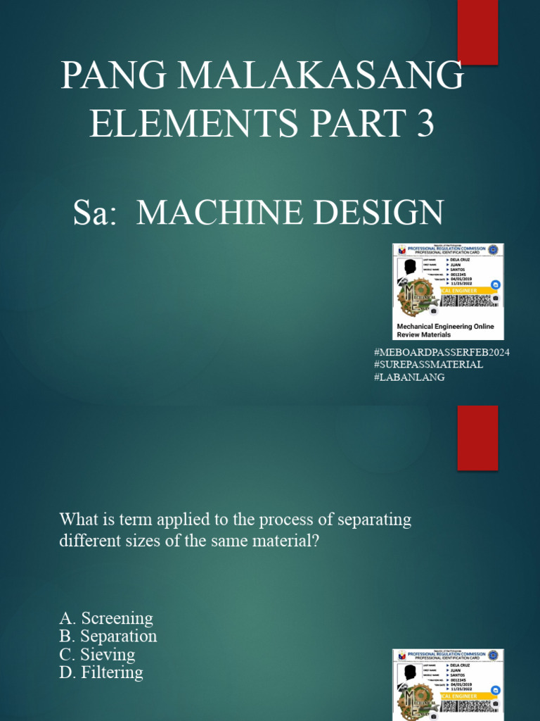 Pangmalakasang Elements Sa MD Part3 | PDF | Strength Of Materials | Steel
