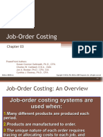Chap003 - Job Order Costing