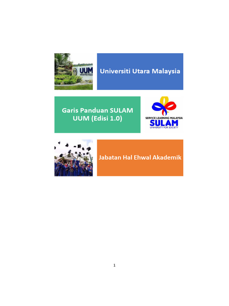 Garis Panduan SULAM UUM 2019 | PDF