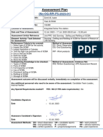 5c - Assessment Portfolio - Assessor 2 - Candidate 1