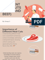 Different Meat Cuts