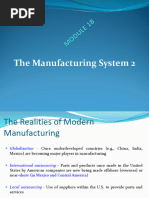 Lecture 1B - The Manufacturing System 2