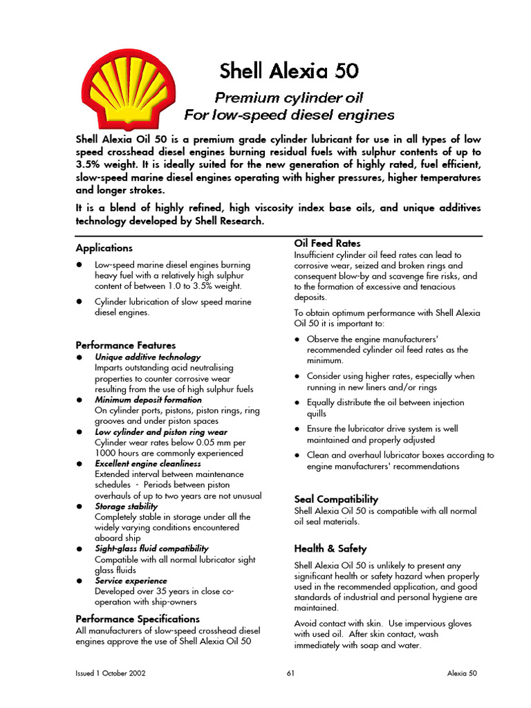 Tds shell alexia 50 download free pdf diesel engine piston