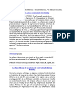 Las Bases Clásicas de La Antiscia y La Contraantiscia