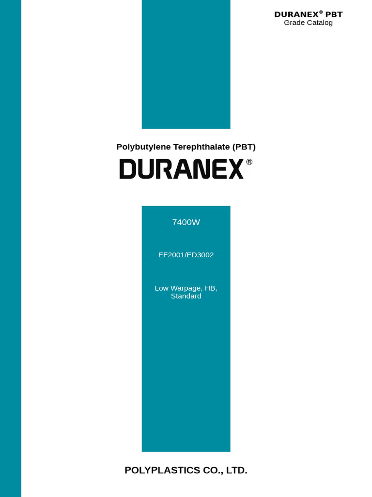 MATERIAL SPECIFICATION Duranex | PDF | Chemical Substances | Amorphous ...