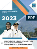 Pidato Bupati LKPJ 2023