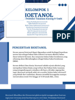 Kelompok 1 - Bioetanol