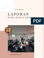 Bukti Dukung Laporan Sebagai Wakil Kepala Sekolah