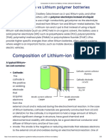 Composition of Lithium-Ion Battery - Anode, Cathode & Electrolyte-2