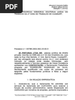 Contestação - JR PInturas